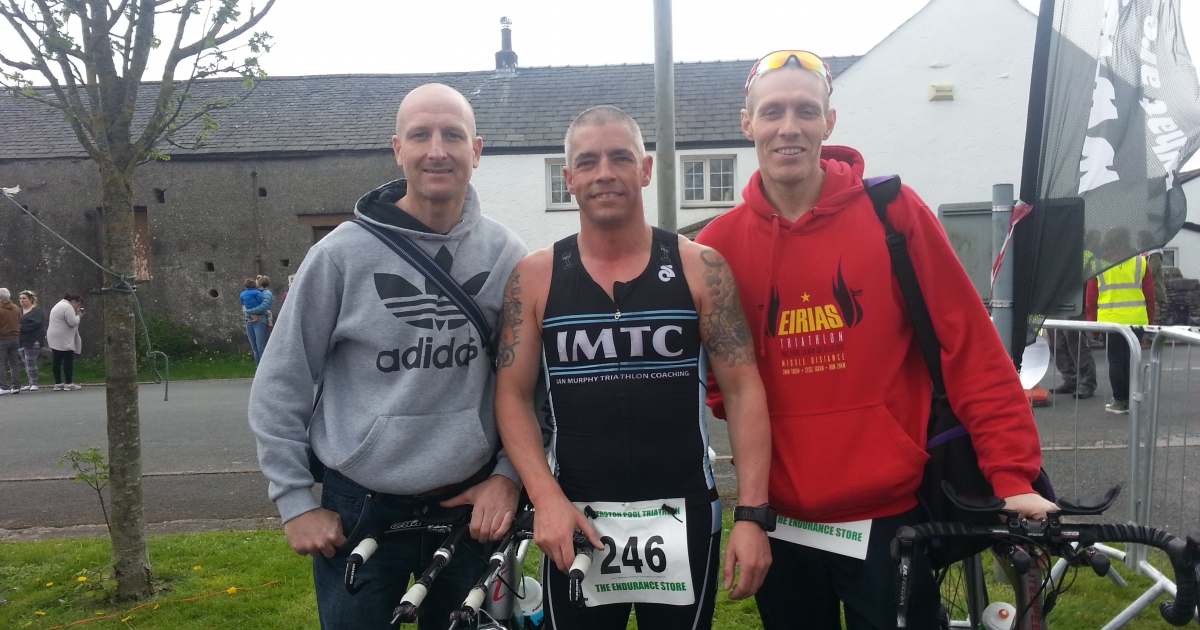 Wind and Lost Time Trial Bikes At Ulverston Tri